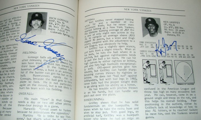 Rich Goose Gossage & Ken Griffey