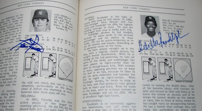 Lou Piniella & Willie Randolph