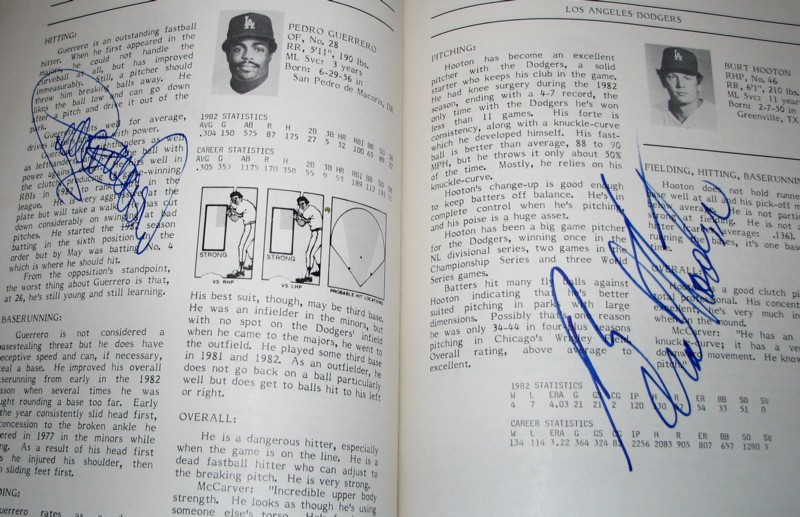 Pedro Guerrero & Burt Hooton