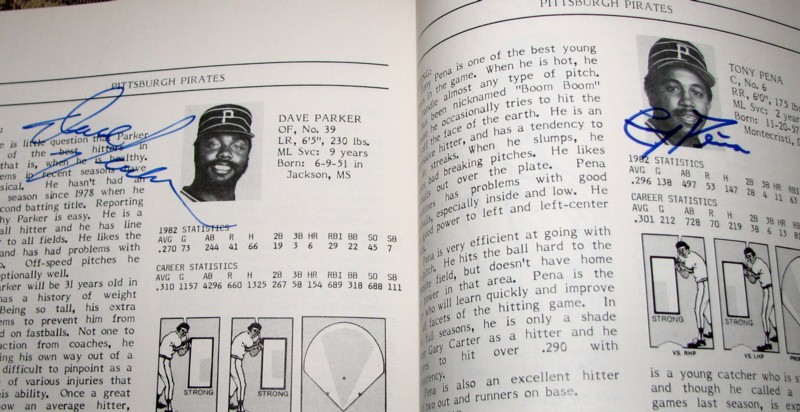 Dave Parker & Tony Pena