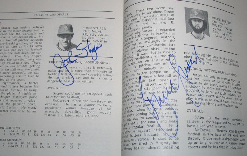 John Stuper & Bruce Sutter