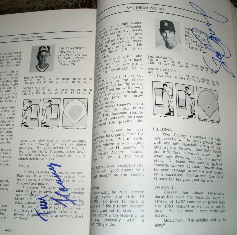 Tim Flannery Steve Garvey