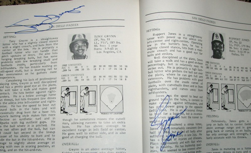 Tony Gwynn Ruppert Jones